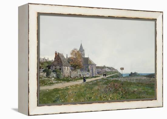 Les Mieilles a Saint Cast-Luigi Loir-Framed Premier Image Canvas