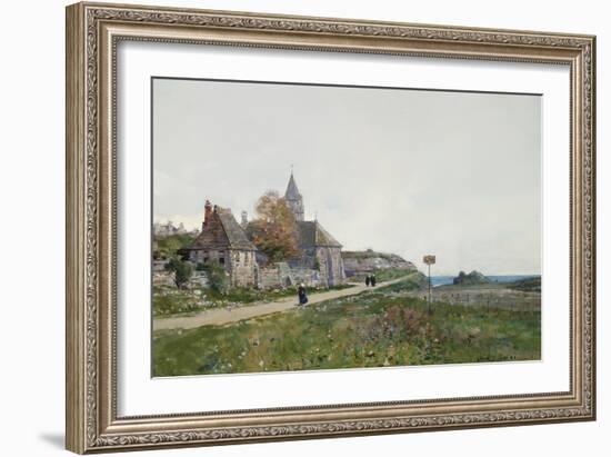 Les Mieilles a Saint Cast-Luigi Loir-Framed Giclee Print