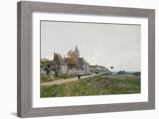 Les Mieilles a Saint Cast-Luigi Loir-Framed Giclee Print