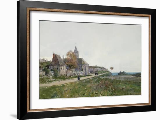 Les Mieilles a Saint Cast-Luigi Loir-Framed Giclee Print