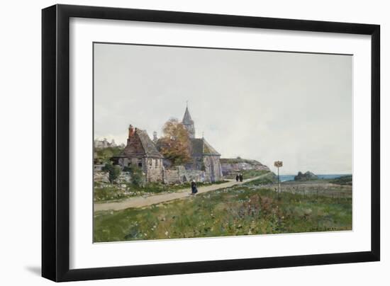 Les Mieilles a Saint Cast-Luigi Loir-Framed Giclee Print