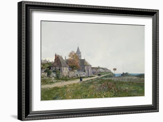 Les Mieilles a Saint Cast-Luigi Loir-Framed Giclee Print