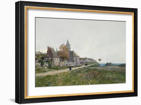 Les Mieilles a Saint Cast-Luigi Loir-Framed Giclee Print