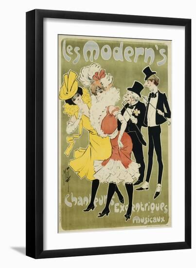 Les Modern's Poster-null-Framed Giclee Print