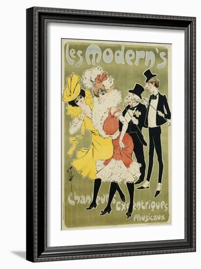 Les Modern's Poster-null-Framed Giclee Print