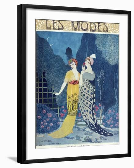 Les Modes-Georges Barbier-Framed Giclee Print