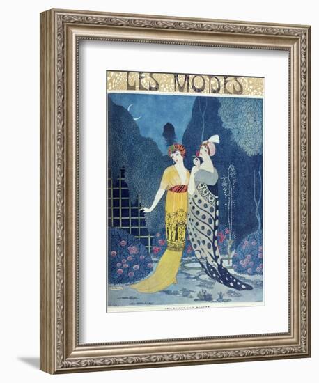 Les Modes-Georges Barbier-Framed Giclee Print