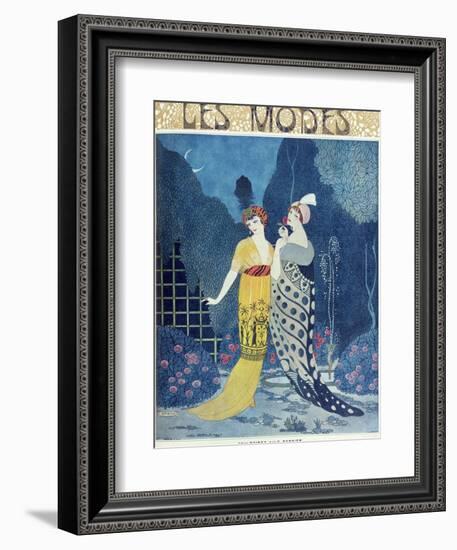 Les Modes-Georges Barbier-Framed Giclee Print