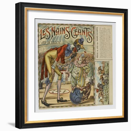 Les nains géants, jeu de socité-null-Framed Giclee Print