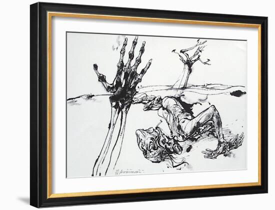 Les Noyers de l'Altenburg 09-Vladimir Velickovic-Framed Limited Edition