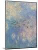 Les Nymph? : les Nuages-Claude Monet-Mounted Giclee Print