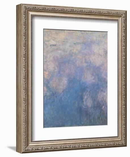 Les Nymph? : les Nuages-Claude Monet-Framed Giclee Print