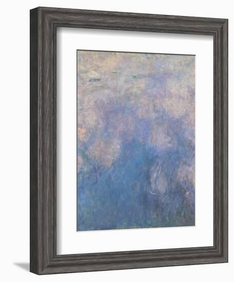 Les Nymph? : les Nuages-Claude Monet-Framed Giclee Print