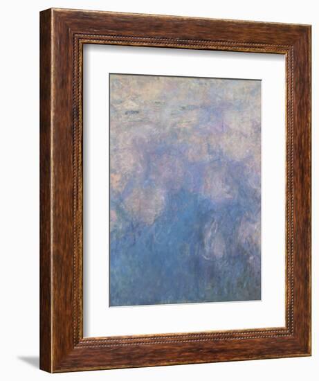 Les Nymph? : les Nuages-Claude Monet-Framed Giclee Print