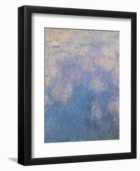 Les Nymph? : les Nuages-Claude Monet-Framed Giclee Print