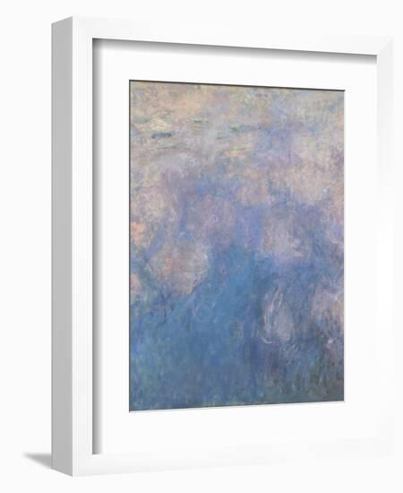 Les Nymph? : les Nuages-Claude Monet-Framed Giclee Print