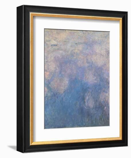 Les Nymph? : les Nuages-Claude Monet-Framed Giclee Print