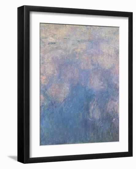 Les Nymph? : les Nuages-Claude Monet-Framed Giclee Print