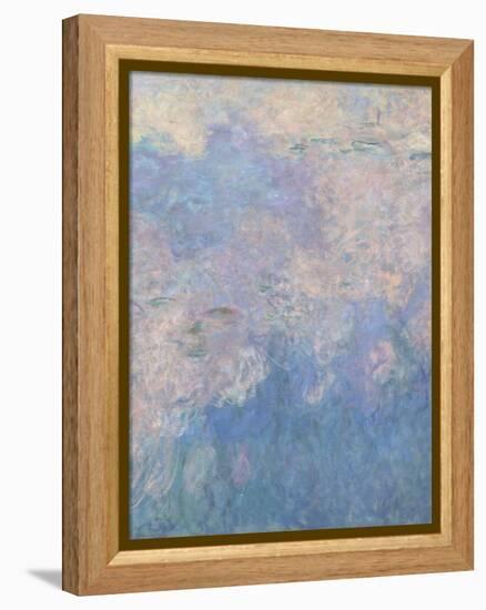 Les Nymph? : les Nuages-Claude Monet-Framed Premier Image Canvas