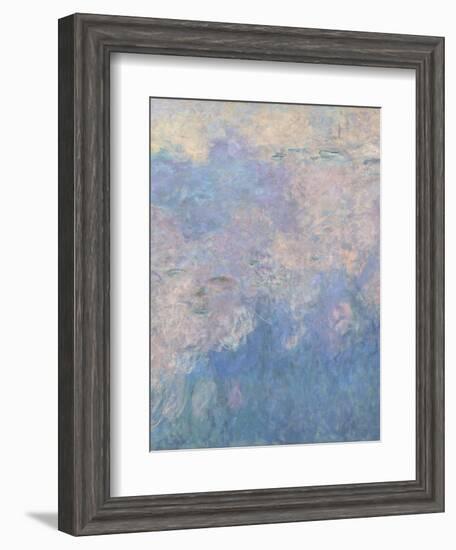 Les Nymph? : les Nuages-Claude Monet-Framed Giclee Print