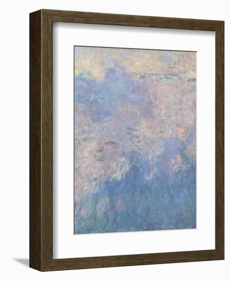 Les Nymph? : les Nuages-Claude Monet-Framed Giclee Print