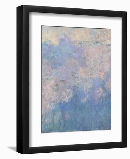 Les Nymph? : les Nuages-Claude Monet-Framed Giclee Print