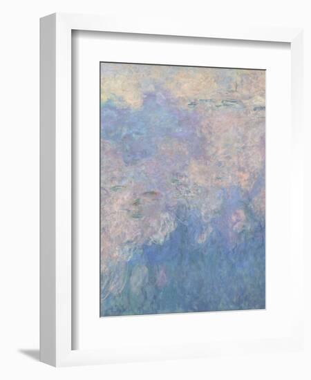 Les Nymph? : les Nuages-Claude Monet-Framed Giclee Print