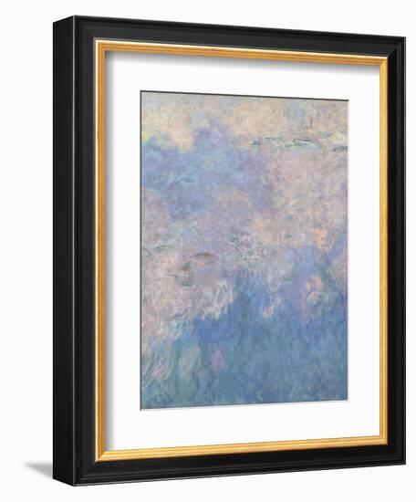 Les Nymph? : les Nuages-Claude Monet-Framed Giclee Print