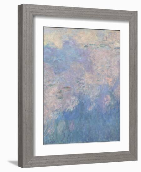 Les Nymph? : les Nuages-Claude Monet-Framed Giclee Print