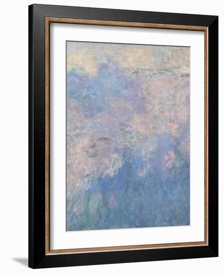 Les Nymph? : les Nuages-Claude Monet-Framed Giclee Print