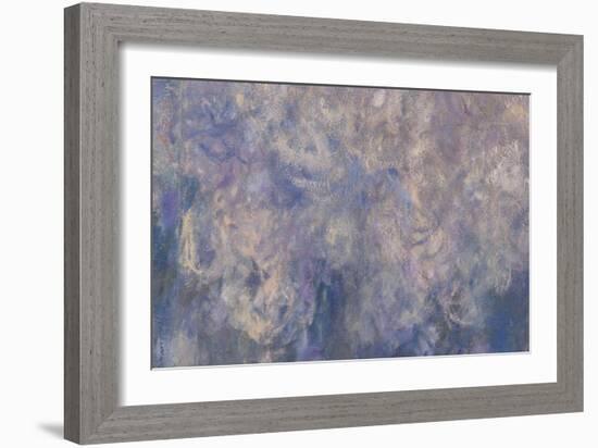 Les Nymph? : les Nuages-Claude Monet-Framed Giclee Print