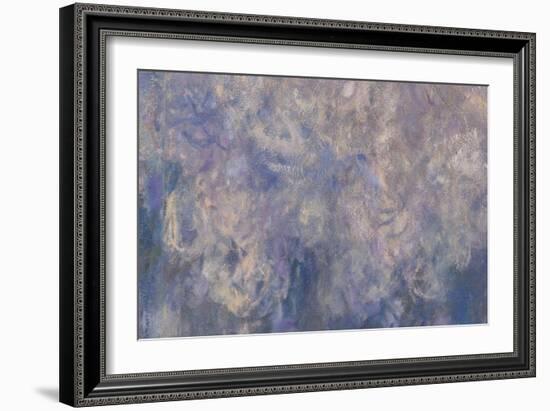 Les Nymph? : les Nuages-Claude Monet-Framed Giclee Print