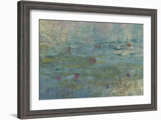 Les Nymph? : les Nuages-Claude Monet-Framed Giclee Print