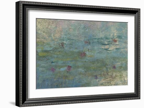 Les Nymph? : les Nuages-Claude Monet-Framed Giclee Print