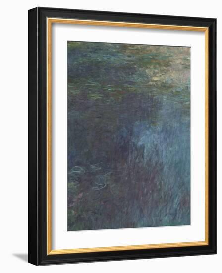 Les Nymph? : les Nuages-Claude Monet-Framed Giclee Print