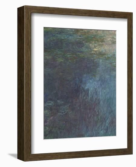 Les Nymph? : les Nuages-Claude Monet-Framed Giclee Print