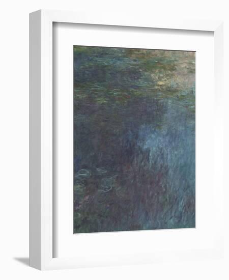 Les Nymph? : les Nuages-Claude Monet-Framed Giclee Print