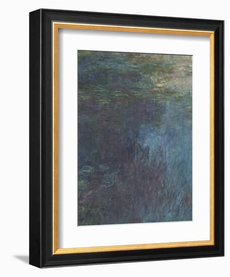 Les Nymph? : les Nuages-Claude Monet-Framed Giclee Print