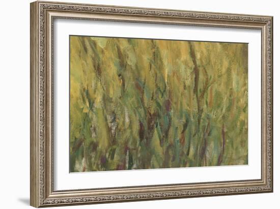 Les Nymph? : Soleil couchant-Claude Monet-Framed Giclee Print