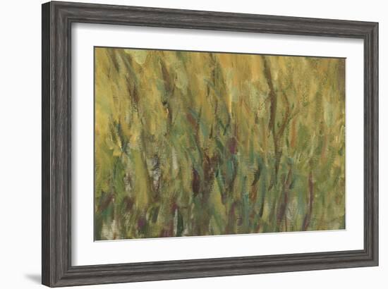 Les Nymph? : Soleil couchant-Claude Monet-Framed Giclee Print