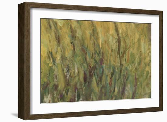 Les Nymph? : Soleil couchant-Claude Monet-Framed Giclee Print