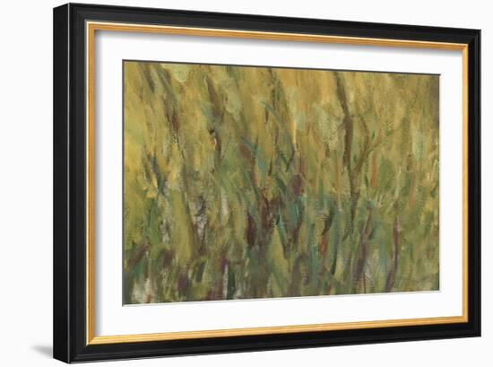 Les Nymph? : Soleil couchant-Claude Monet-Framed Giclee Print