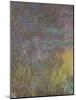 Les Nymph? : Soleil couchant-Claude Monet-Mounted Giclee Print
