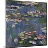 Les Nympheas a Giverny - Peinture De Claude Monet (1840-1926), Huile Sur Toile, 1916, 200,5X201 Cm-Claude Monet-Mounted Giclee Print