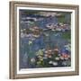 Les Nympheas a Giverny - Peinture De Claude Monet (1840-1926), Huile Sur Toile, 1916, 200,5X201 Cm-Claude Monet-Framed Giclee Print