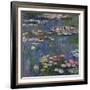 Les Nympheas a Giverny - Peinture De Claude Monet (1840-1926), Huile Sur Toile, 1916, 200,5X201 Cm-Claude Monet-Framed Giclee Print