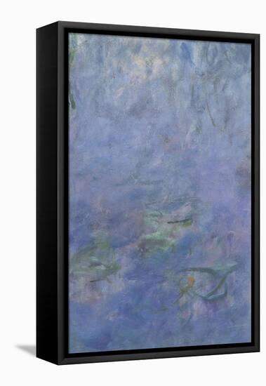 Les Nymphéas : Le Matin aux Saules-Claude Monet-Framed Premier Image Canvas