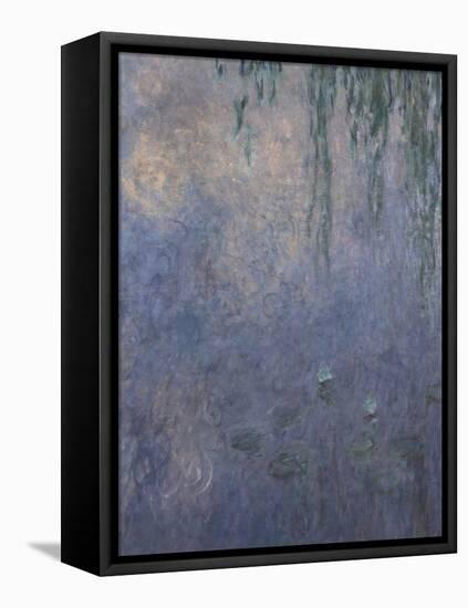 Les Nymphéas : Le Matin aux Saules-Claude Monet-Framed Premier Image Canvas