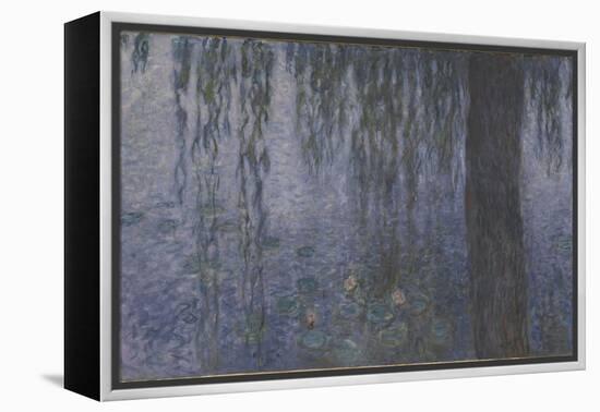 Les Nymphéas : Le Matin clair aux saules-Claude Monet-Framed Premier Image Canvas