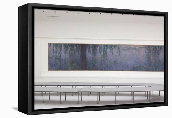 Les Nymphéas : Le Matin clair aux saules-Claude Monet-Framed Premier Image Canvas